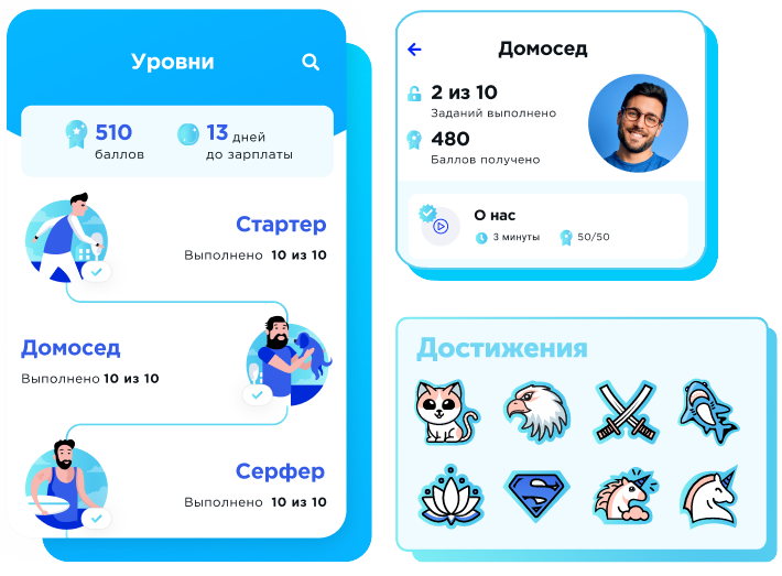 Мобильное приложение для адаптации персонала